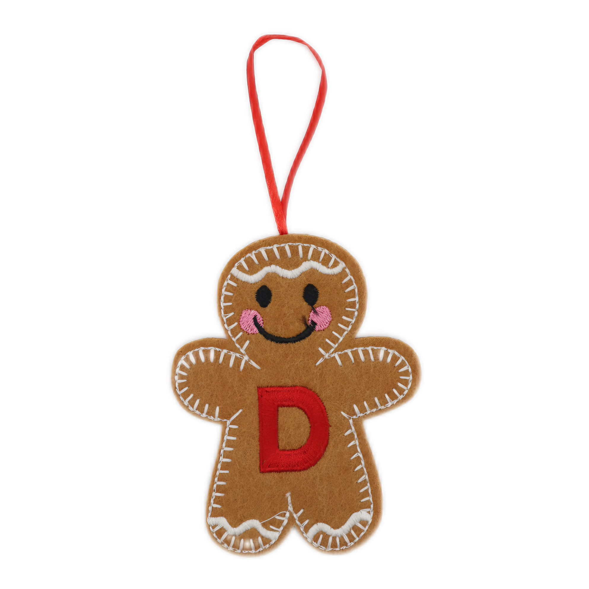 Gingerbread Letter D