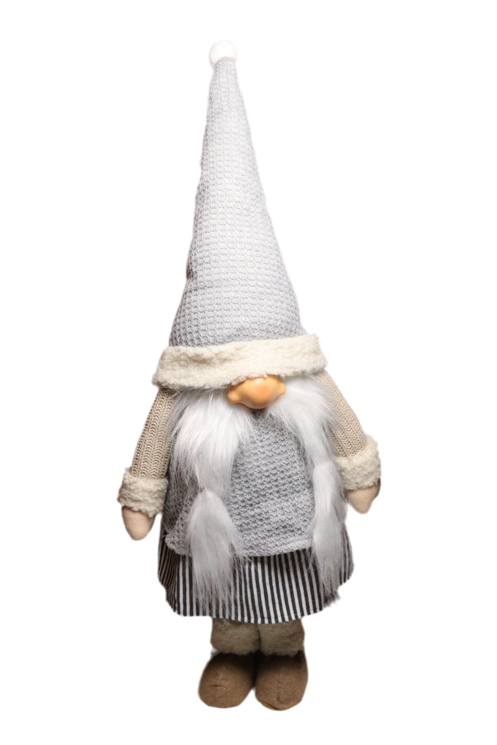 LARGE STANDING GREY GNOME