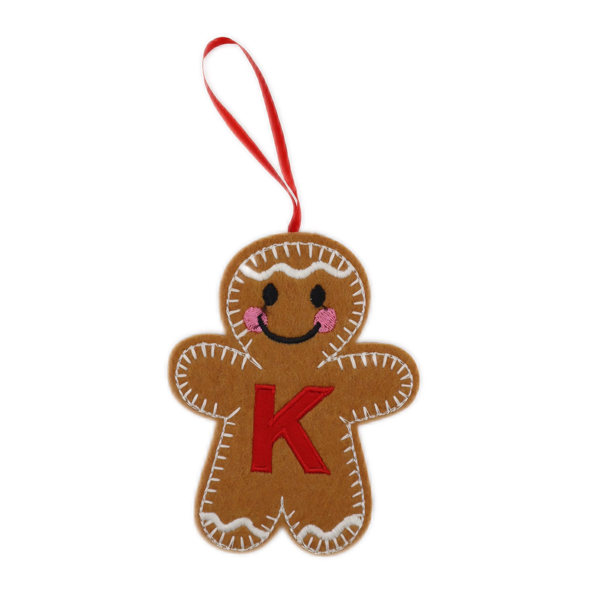 Gingerbread Letter K