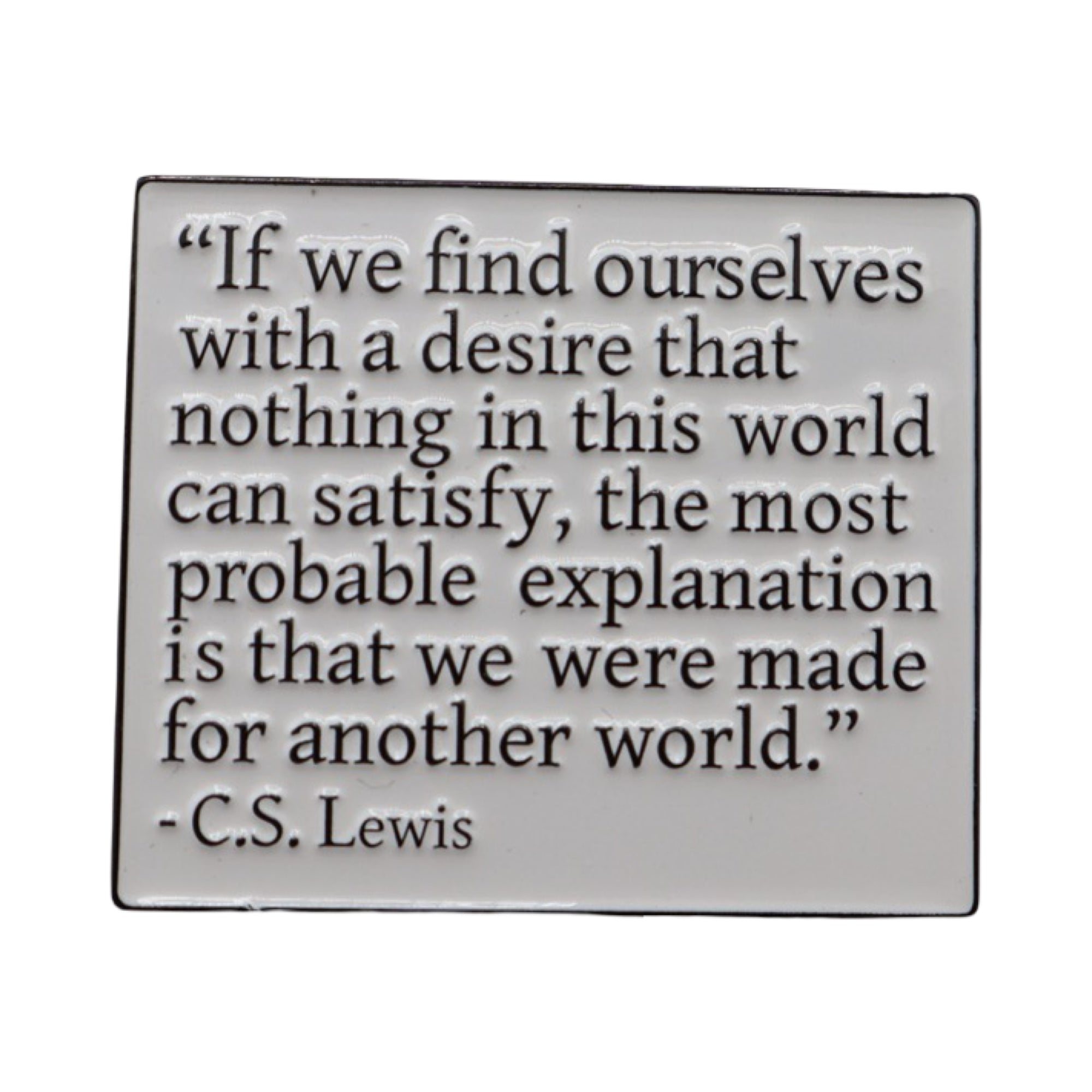 Enamel Pin ‘If we find ourselves’