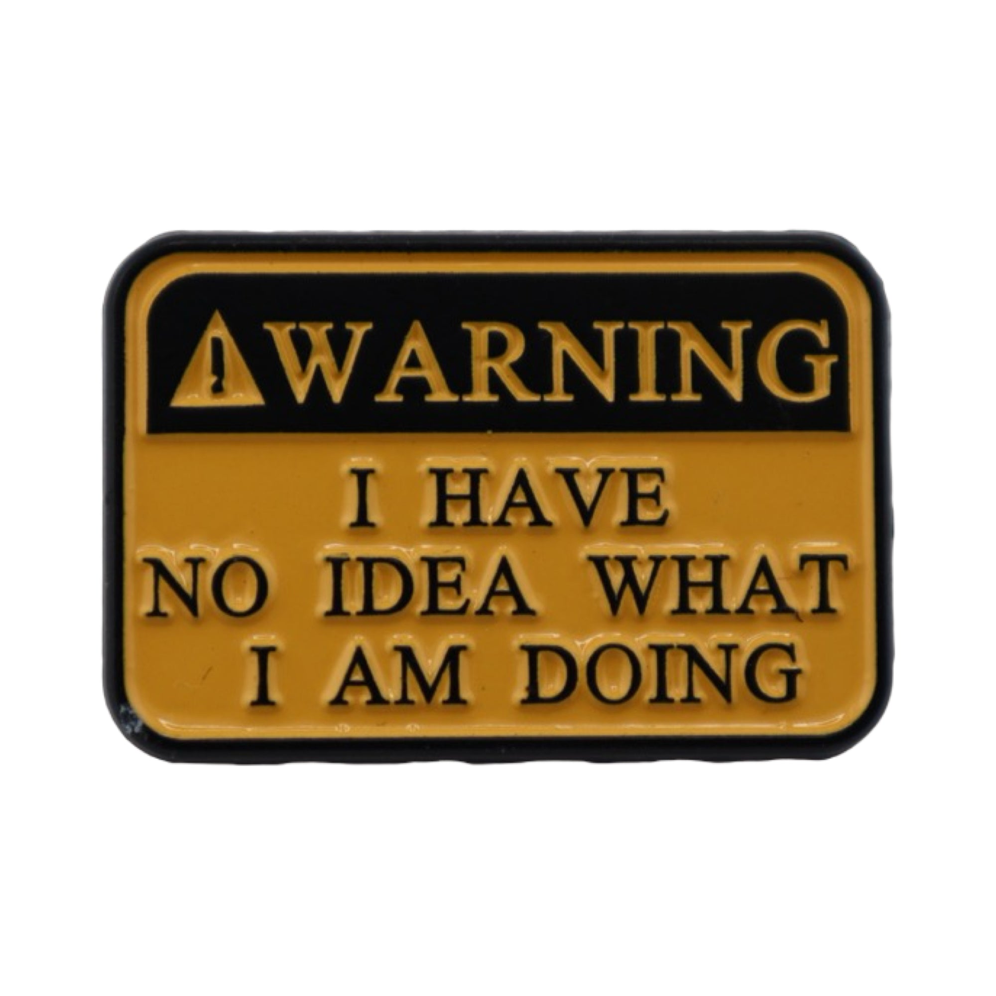 Enamel Pin ‘WARNING’