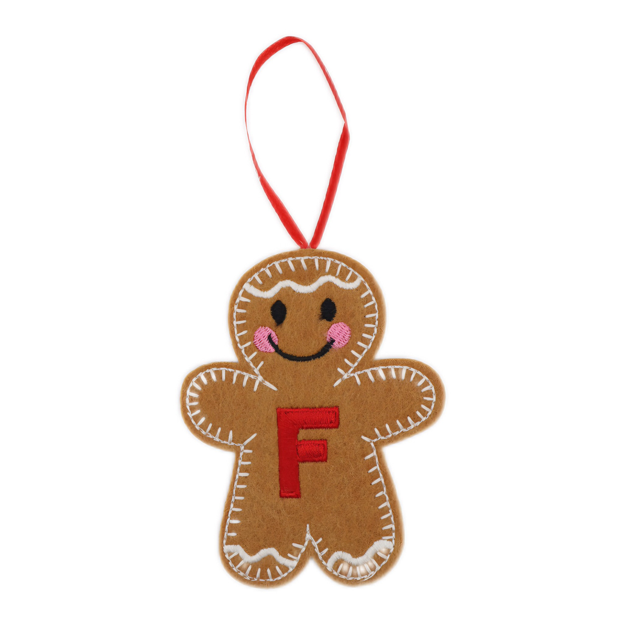 Gingerbread Letter F