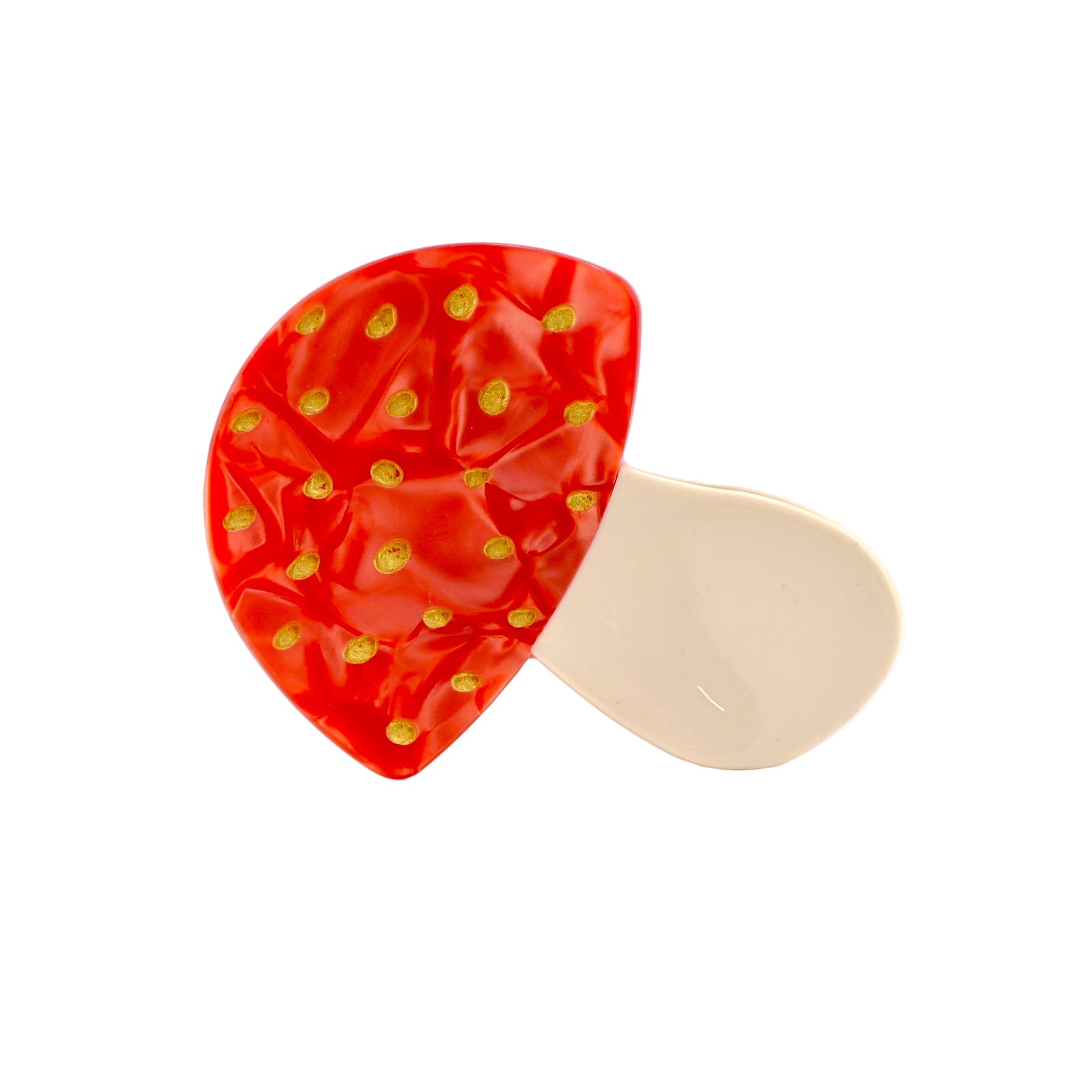 Mushroom Hair Clip