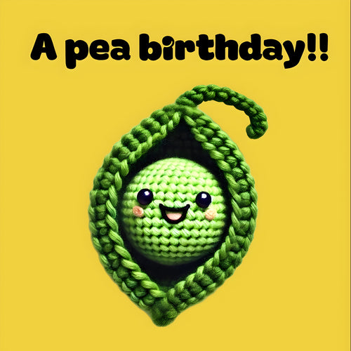 A pea birthday!