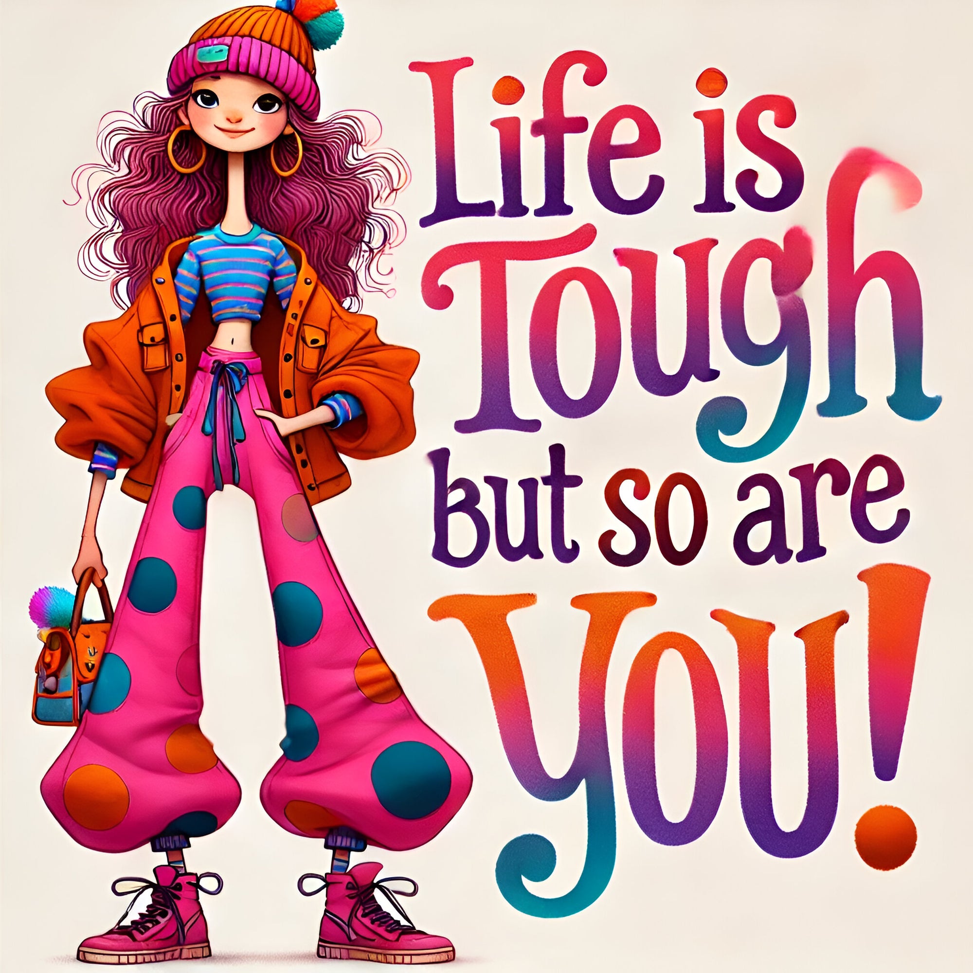 Life is tough but so are you!
