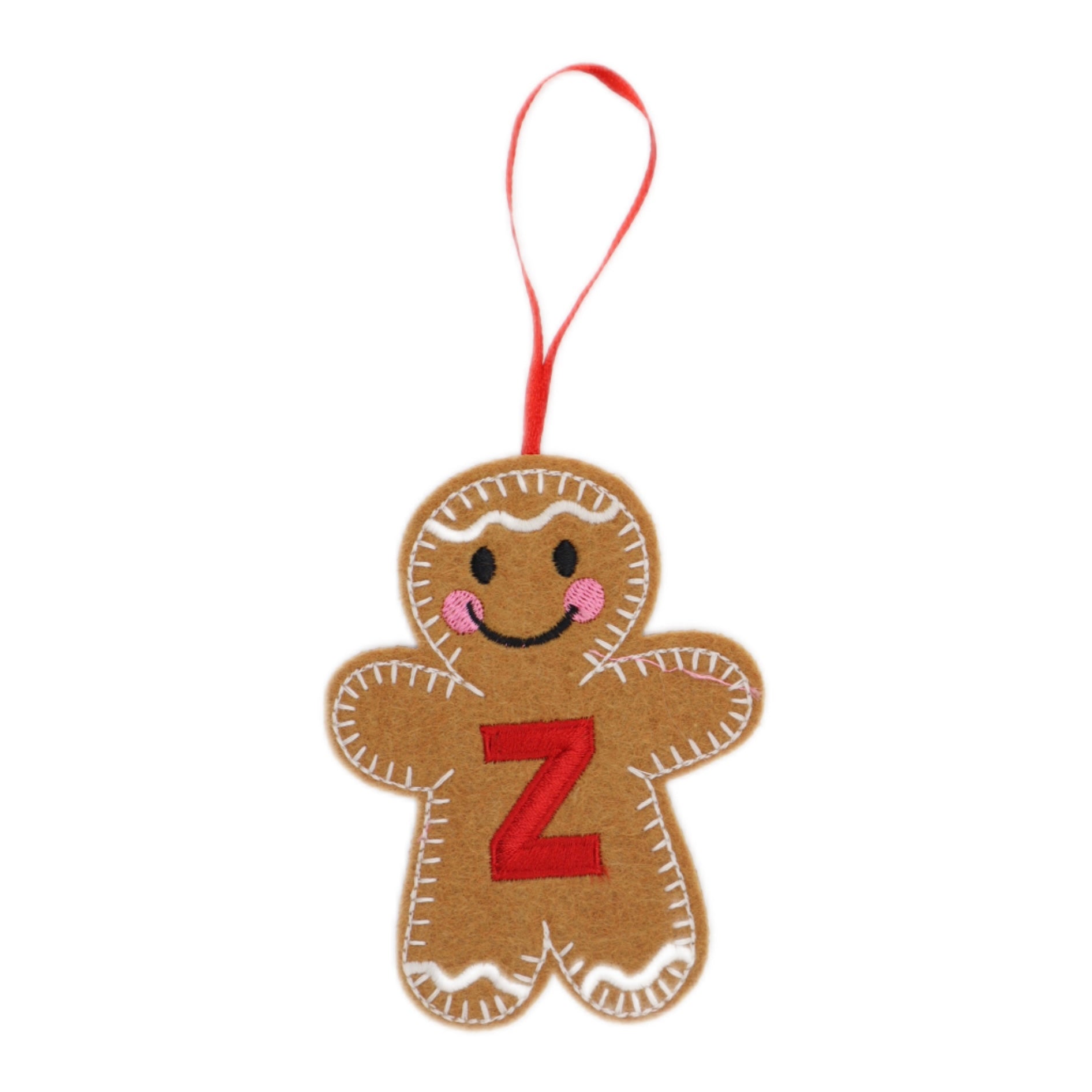 Gingerbread Letter Z