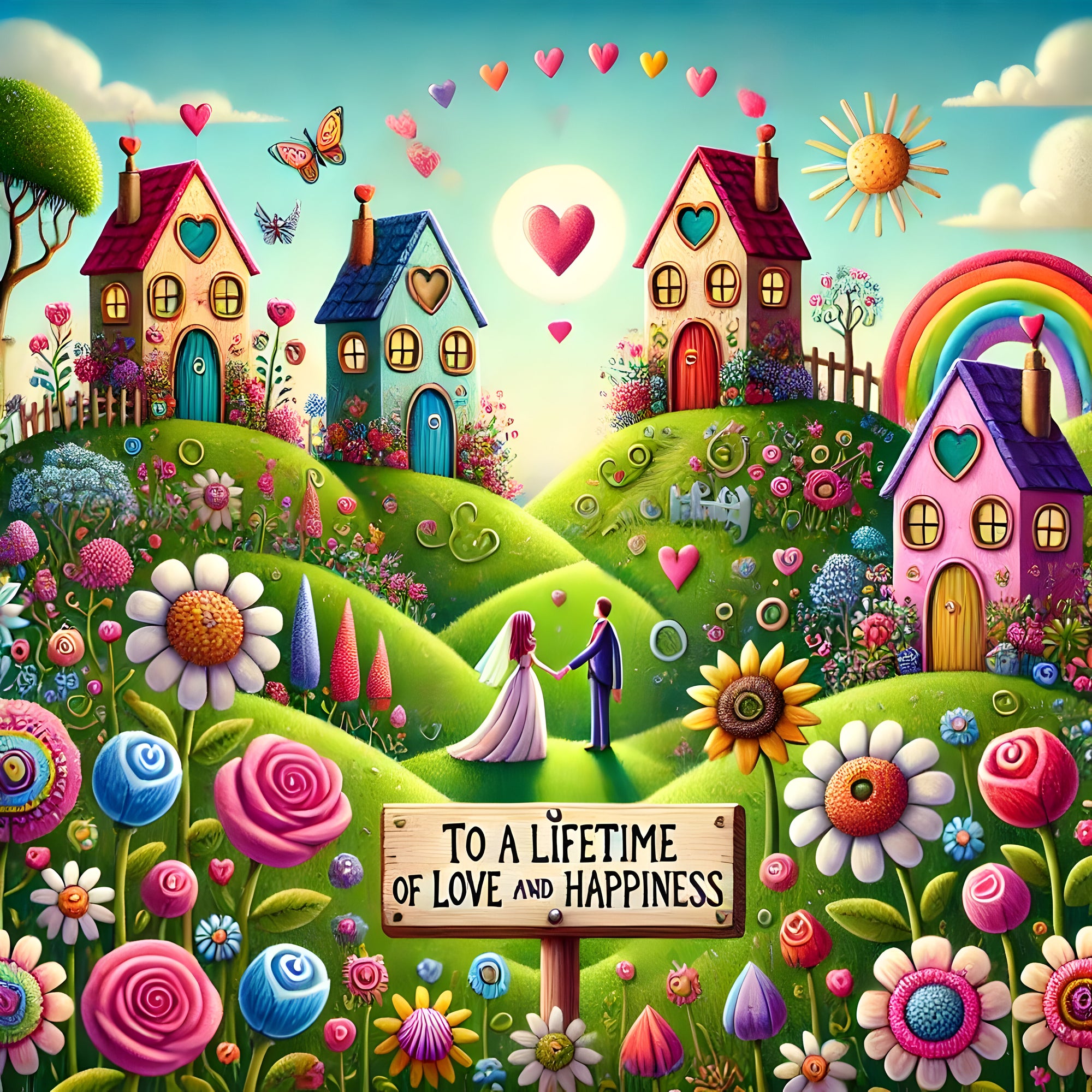 To a lifetime of Love and Happiness