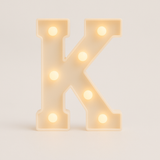 Light up Letter K