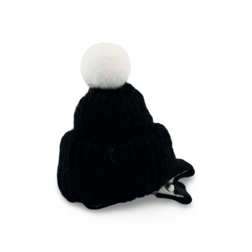 Knitted hat Hair pin