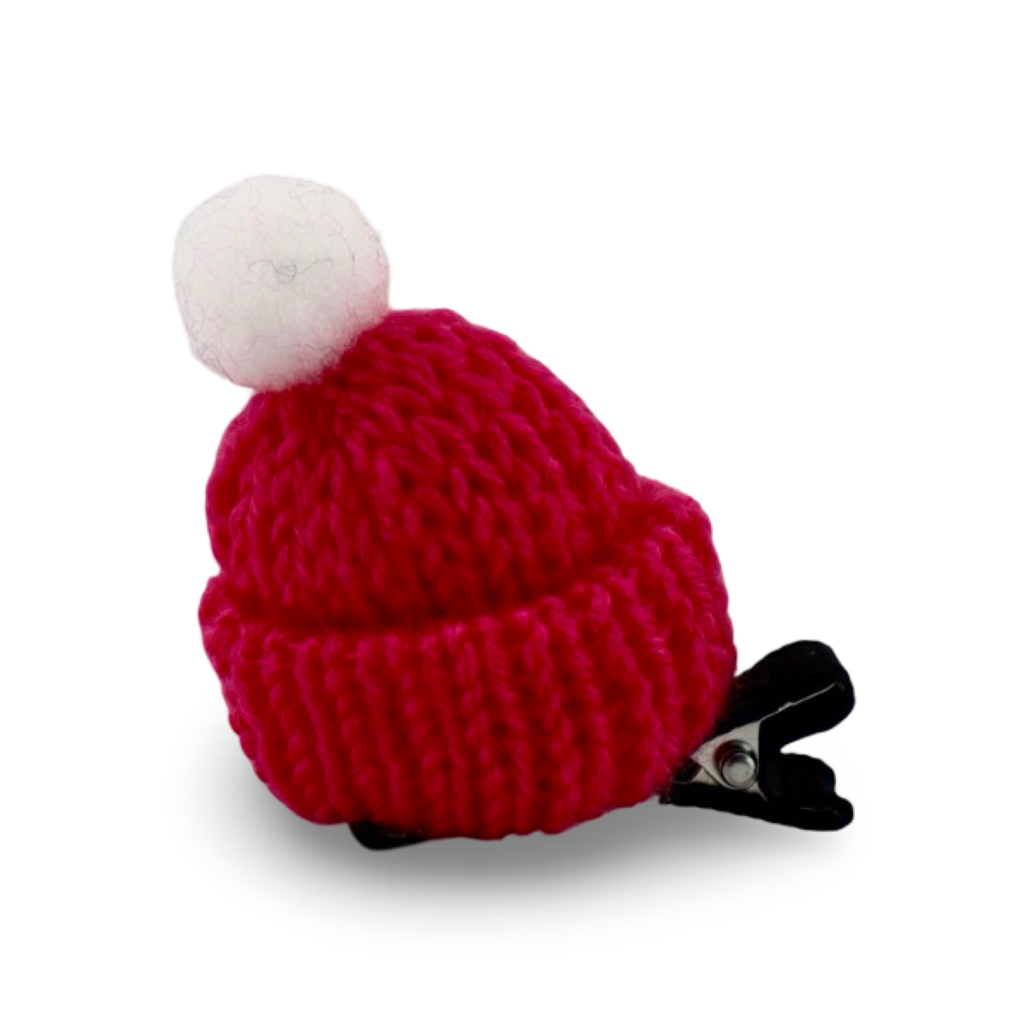 Knitted hat Hair pin