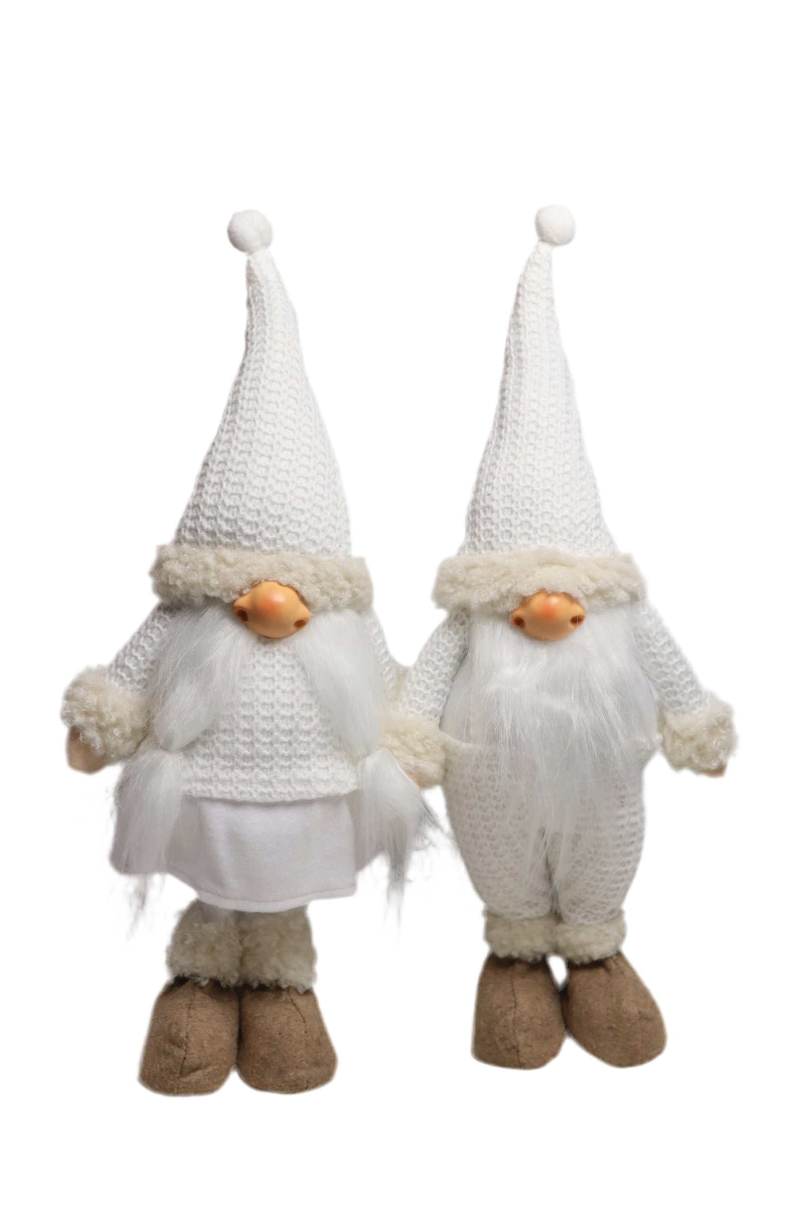 LARGE STANDING WHITE GNOME
