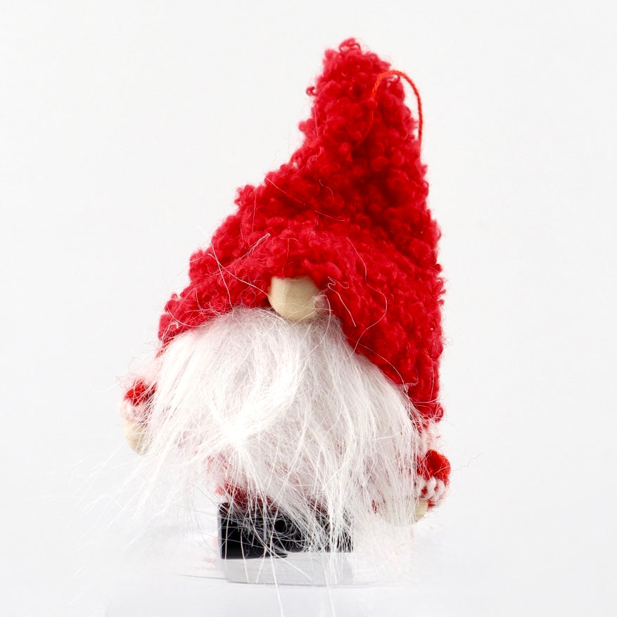 Miniature gnome with felt red hat