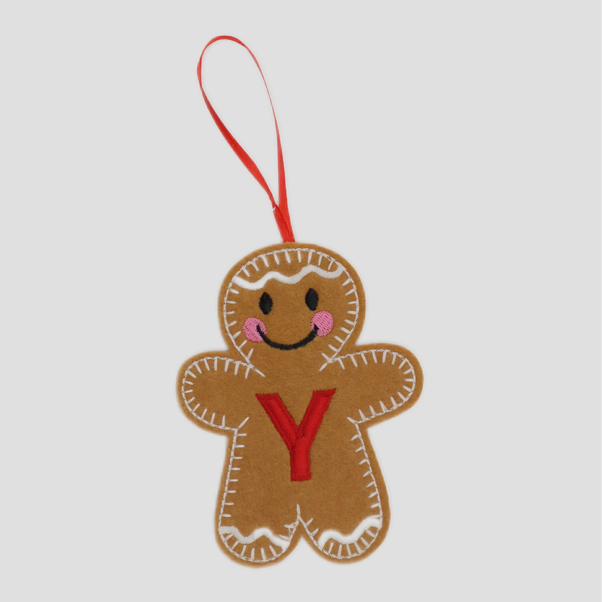 Gingerbread Letter Y