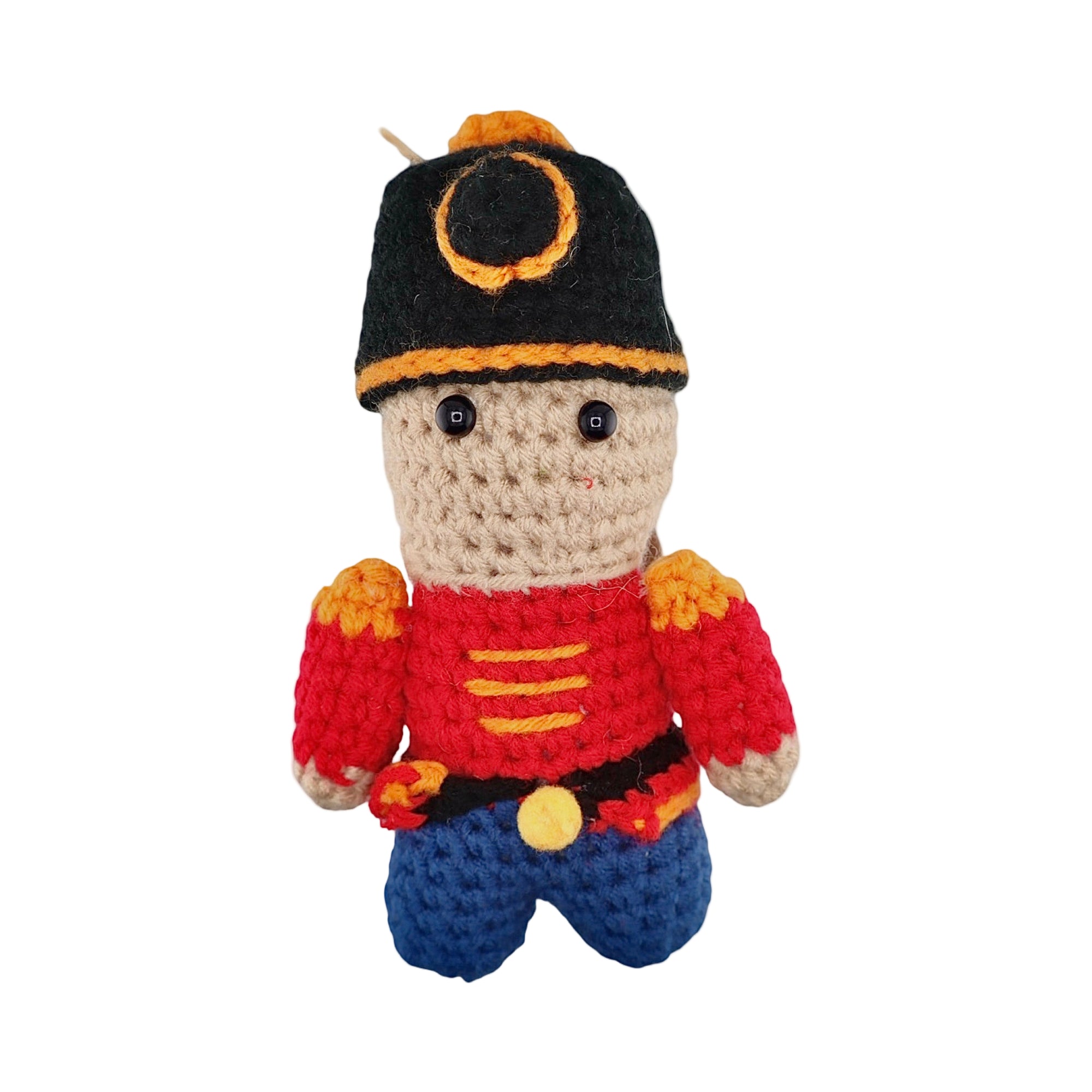 Xmas Soldier Hanging Crochet Decoration