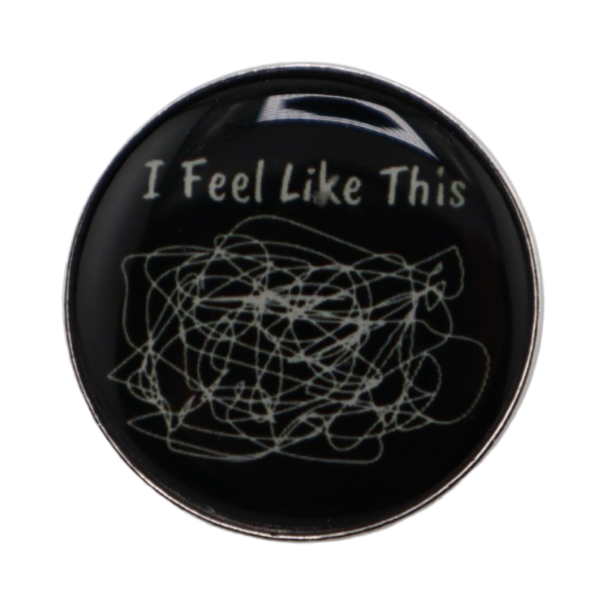 Enamel Pin 'I feel like this'