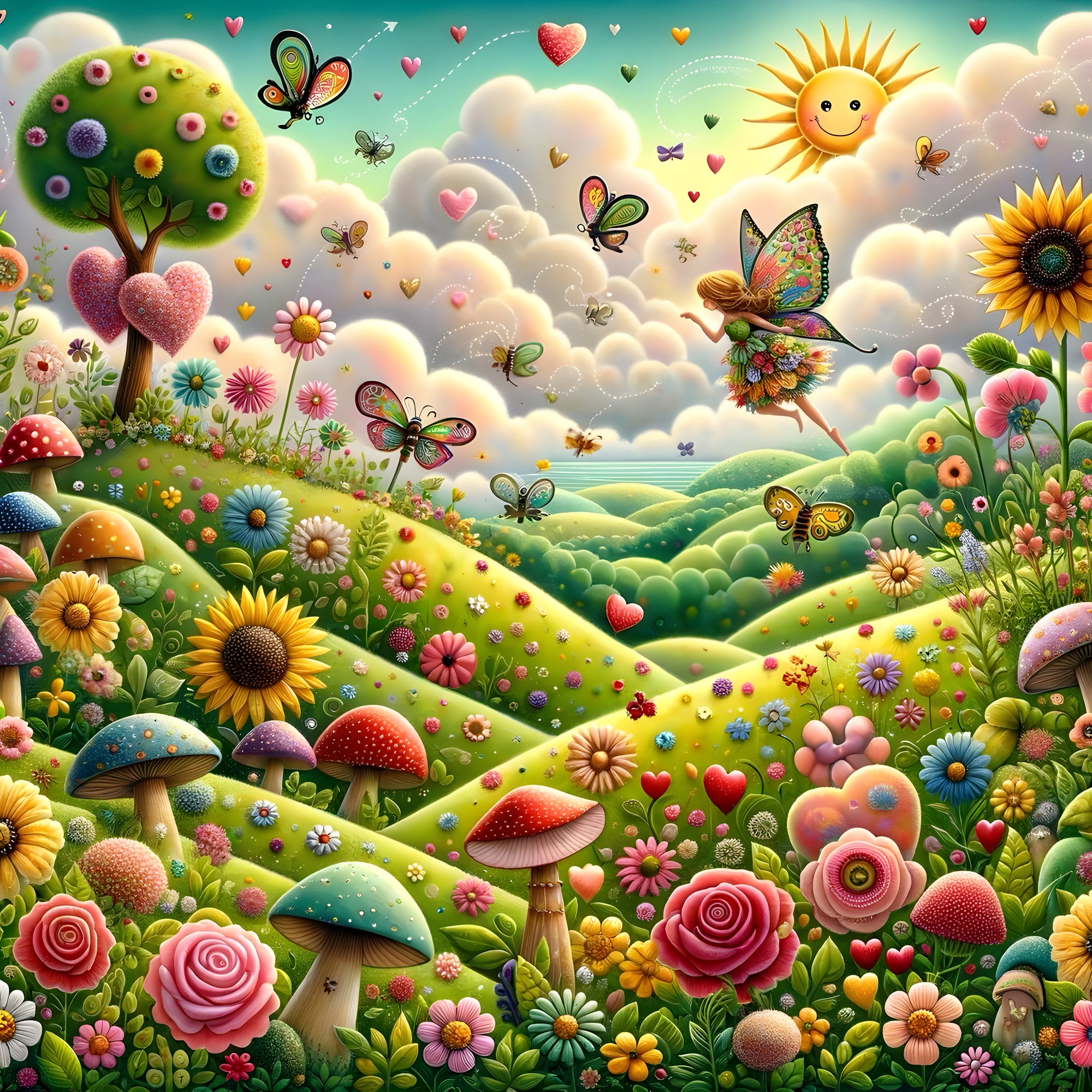 Magical Land Greeting Card