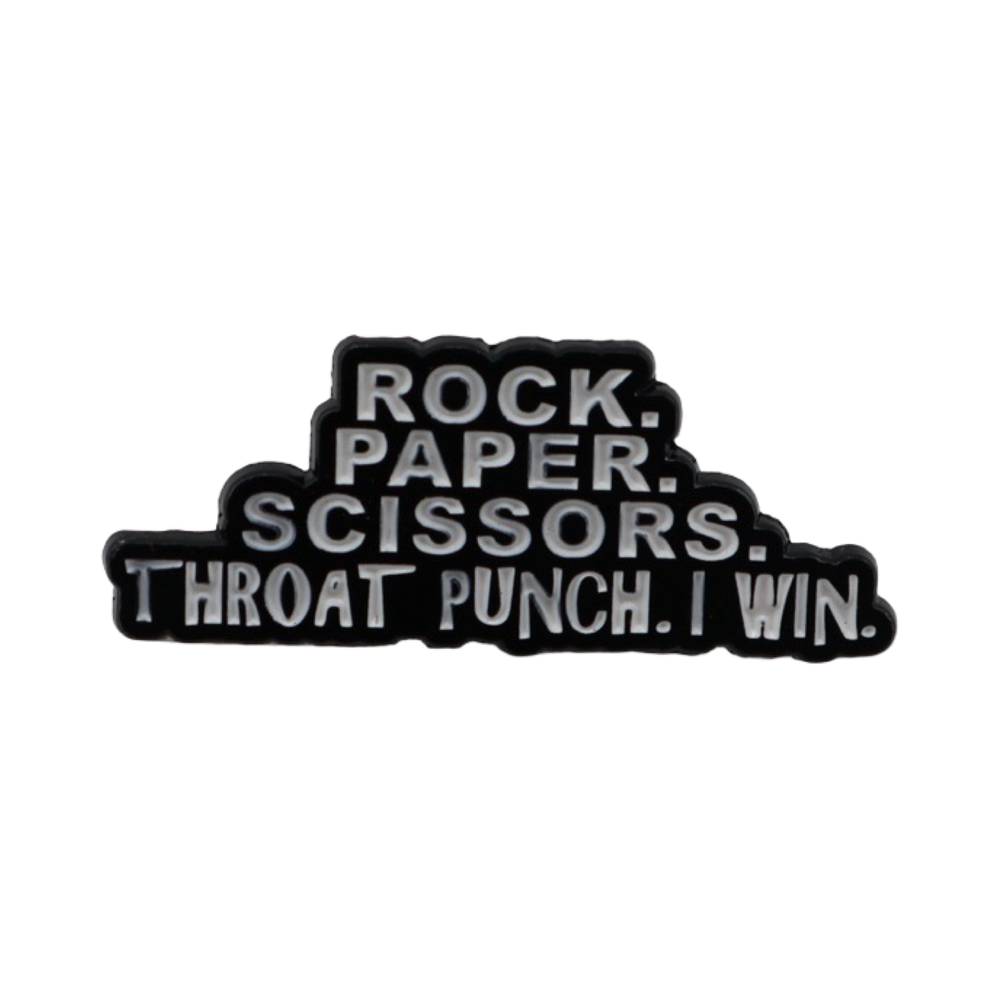 Enamel Pin 'Rock.Paper.Scissors..'