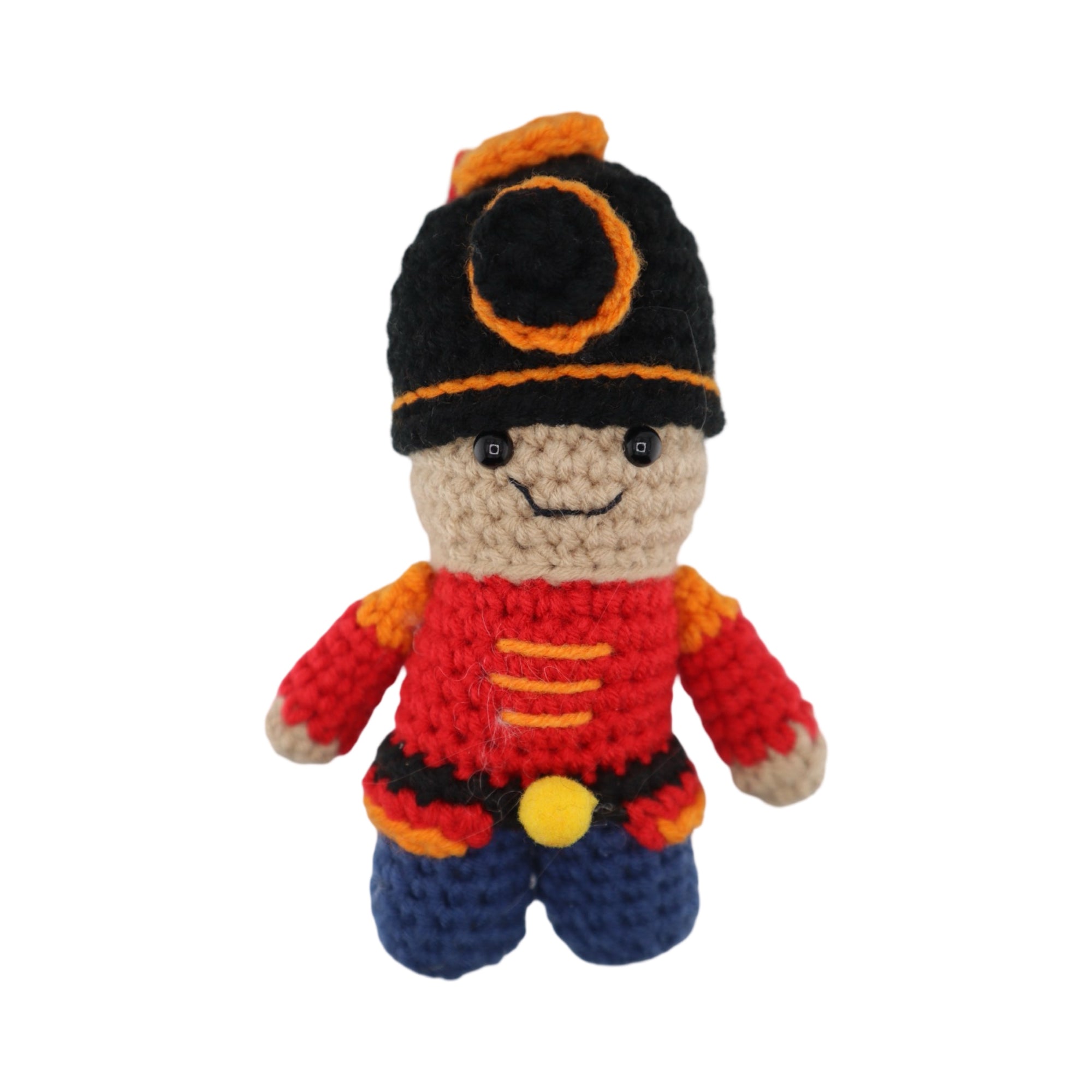 Xmas Soldier Hanging Crochet Decoration