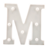 Light up Letter M