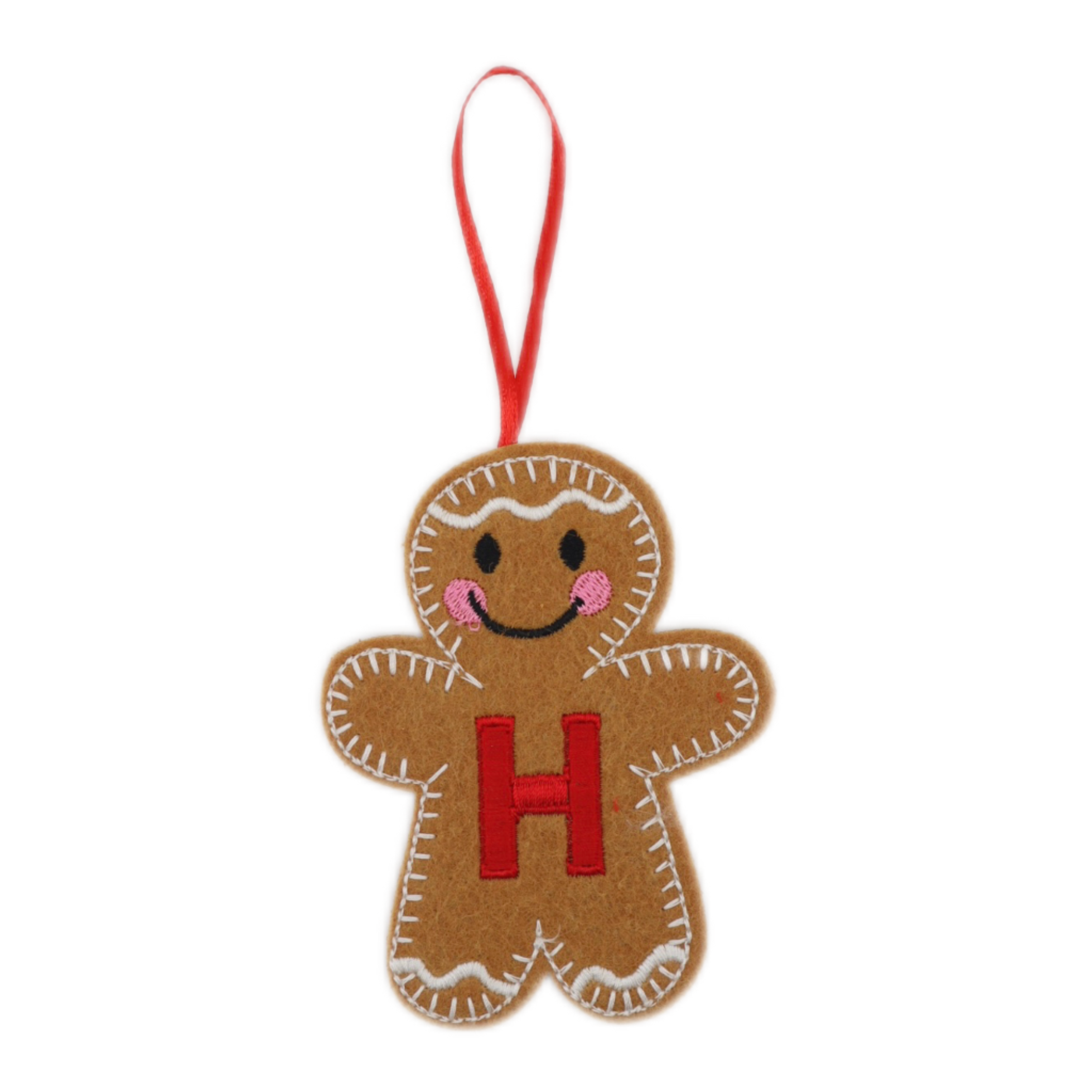 Gingerbread Letter H