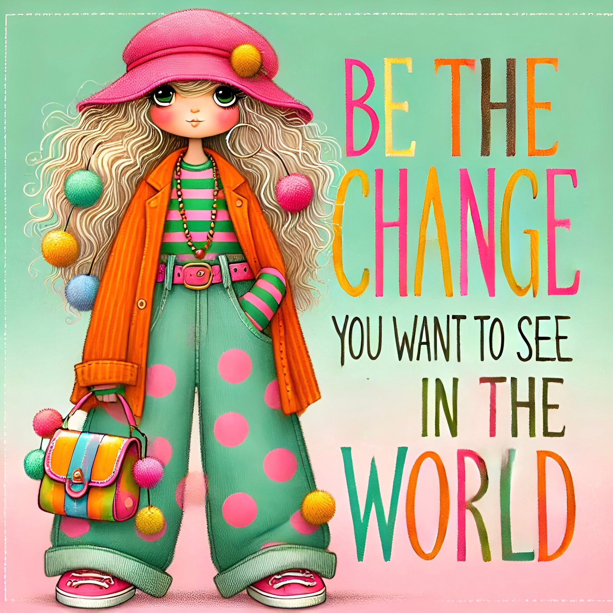Be the change you want to see in the World