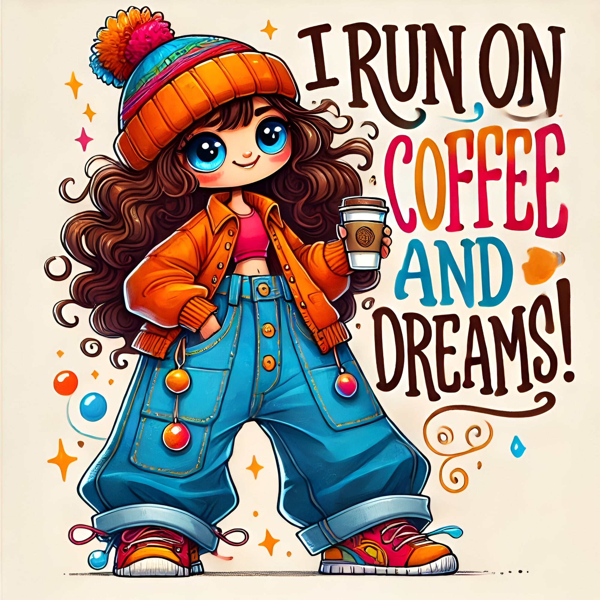 I run on coffee and dreams!
